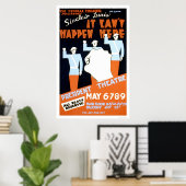 Sinclair Lewis 遊 1937 WPA ポスター (ホームオフィス)