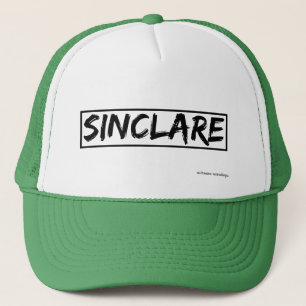 Sinclare箱のロゴの帽子 キャップ