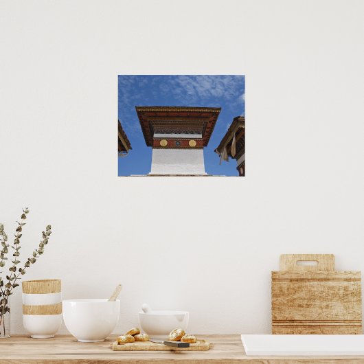 Sindokha Dzong, Dochu La Pass ポスター (キッチン)