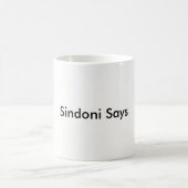Sindoniはマグを言います コーヒーマグカップ (中央)