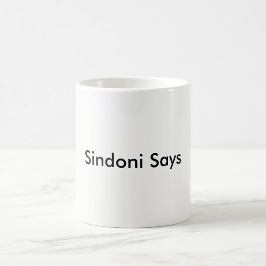 Sindoniはマグを言います コーヒーマグカップ (中央)