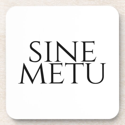 Sine Metu – 恐怖なし コースター (正面)