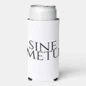 Sine Metu – 恐怖なし スリム缶クーラー (Seltzer正面)