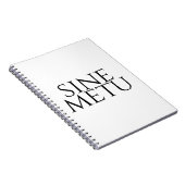 Sine Metu – 恐怖なし ノートブック (右側)