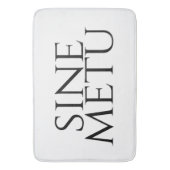 Sine Metu – 恐怖なし バスマット (正面縦)