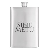 Sine Metu – 恐怖なし フラスク (正面)