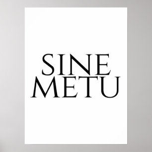Sine Metu - Without Fear ポスター