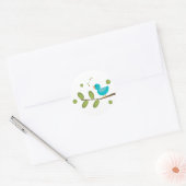 Sing a Song Bird ラウンドシール (封筒)