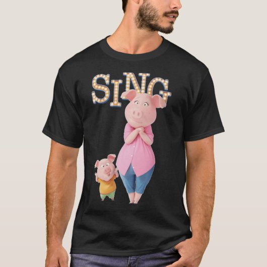 SING MovieのRosita Tシャツ (正面)
