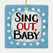 Sing Out、ベビーオーナメント セラミックオーナメント (裏面)