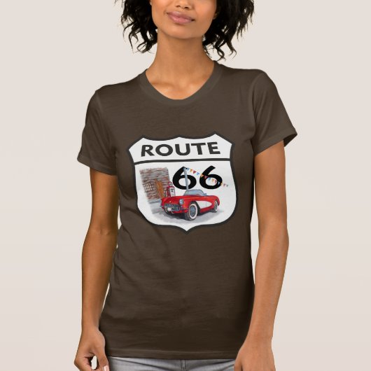 Sing route 66 gifts tシャツ (正面)