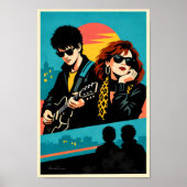 Sing Street Inspired Retro Movie Poster ポスター (正面)