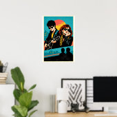 Sing Street Inspired Retro Movie Poster ポスター (ホームオフィス)