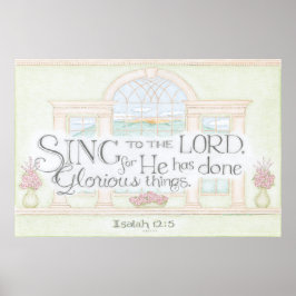 Sing to the Lord Poster ポスター