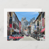 Singapore City View ポストカード (正面/裏面)