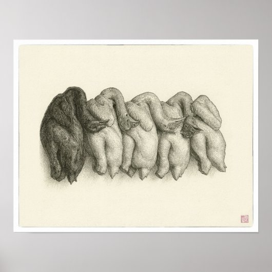 Singapore Fates – アーカイブプリント ポスター (正面)