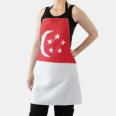 Singapore Flag エプロン (インサイチュ)