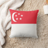 Singapore Flag クッション (ブランケット)