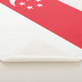 Singapore Flag シェルパブランケット (3/4)