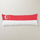 Singapore Flag ボディピロー (裏面)