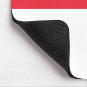 Singapore Flag マウスパッド (コーナー)