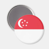 Singapore Flag マグネット (正面/裏面)