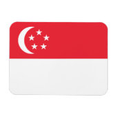 Singapore Flag マグネット (横)