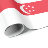 Singapore Flag ラッピングペーパー (ロールコーナー)