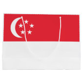 Singapore Flag ラージペーパーバッグ (裏面)