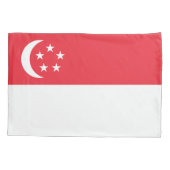 Singapore Flag 枕カバー (裏面)