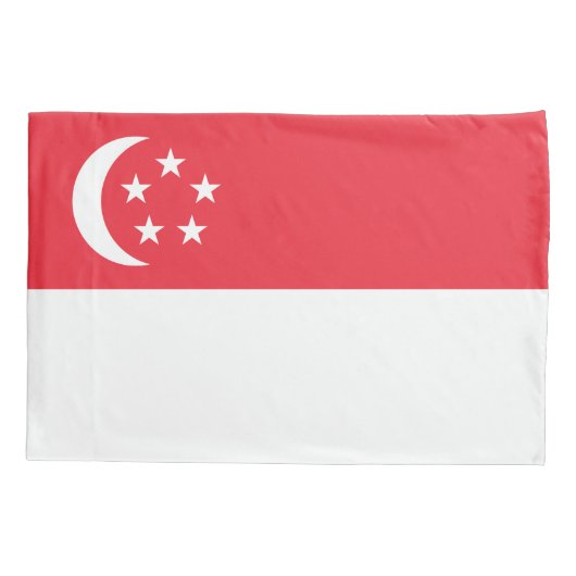 Singapore Flag 枕カバー (裏面)
