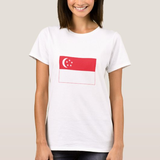 Singapore Flag Tシャツ (正面)