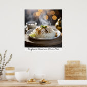 Singapore Hainanese Chicken Rice – アーカイブプリント ポスター (キッチン)