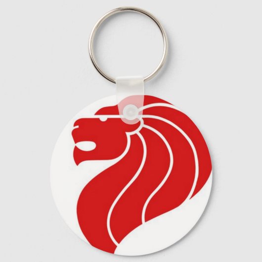 singapore lion logo keychain キーホルダー (正面)
