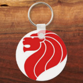 singapore lion logo keychain キーホルダー (正面)
