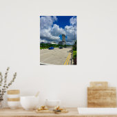 Singapore Marina Bay Sands Skyline ポスター (キッチン)