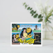 SINGAPORE MERFAMILY®ポストカード ポストカード (スタンド正面)