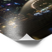 Singapore Merlion onスカイライン フォトプリント (角)