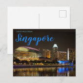 Singapore Postcard ポストカード (正面/裏面)