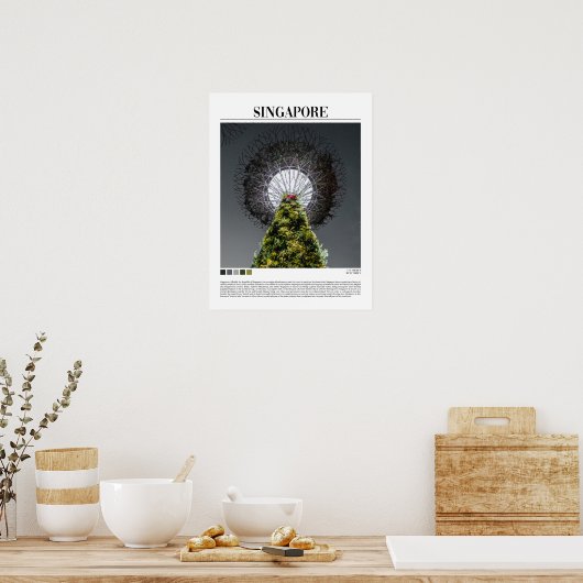 Singapore - Southeast Asia ポスター (キッチン)