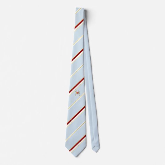 Singapore stripes flag ネクタイ (正面)