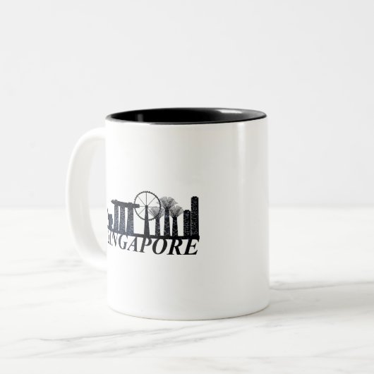 Singapur ツートーンマグカップ (正面左)