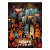 Singapur: Ciudad Jardín ポスター (正面)