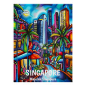 Singapur en Arte Contemporáneo ポスター (正面)