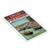 Singapur Vintage Reise マグネット (右側)