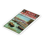 Singapur Vintage Reise マグネット (左側)