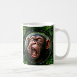 Singe Doigt Nez コーヒーマグカップ