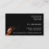 Singer Business card 名刺 (裏面)