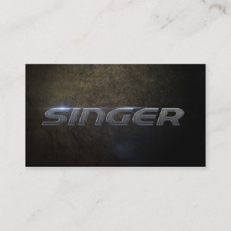Singer Business card 名刺