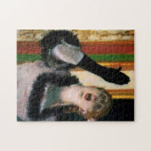 Singer with a Glove, Edgar Degas ジグソーパズル (横)